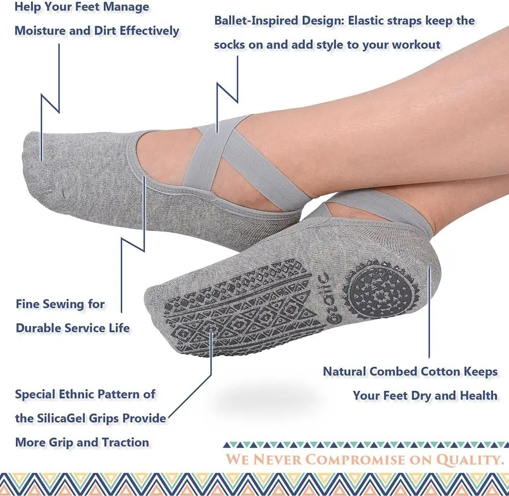 Ozaiic Pilates Socks