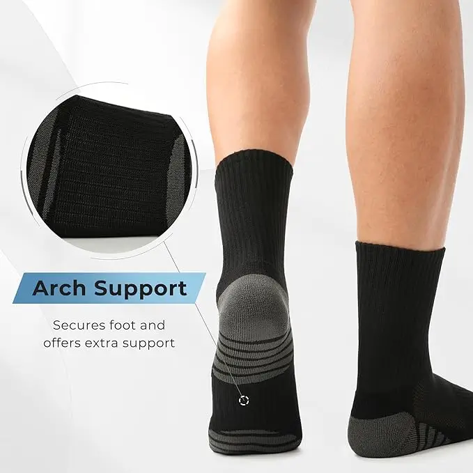 Cooplus Bamboo Moisture Wicking Socks
