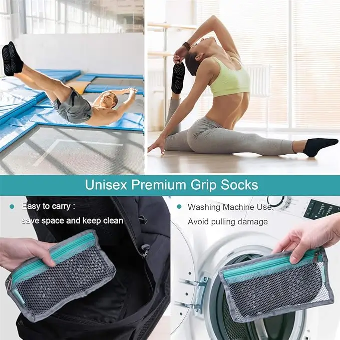 Non-Slip Ankle Grip Socks