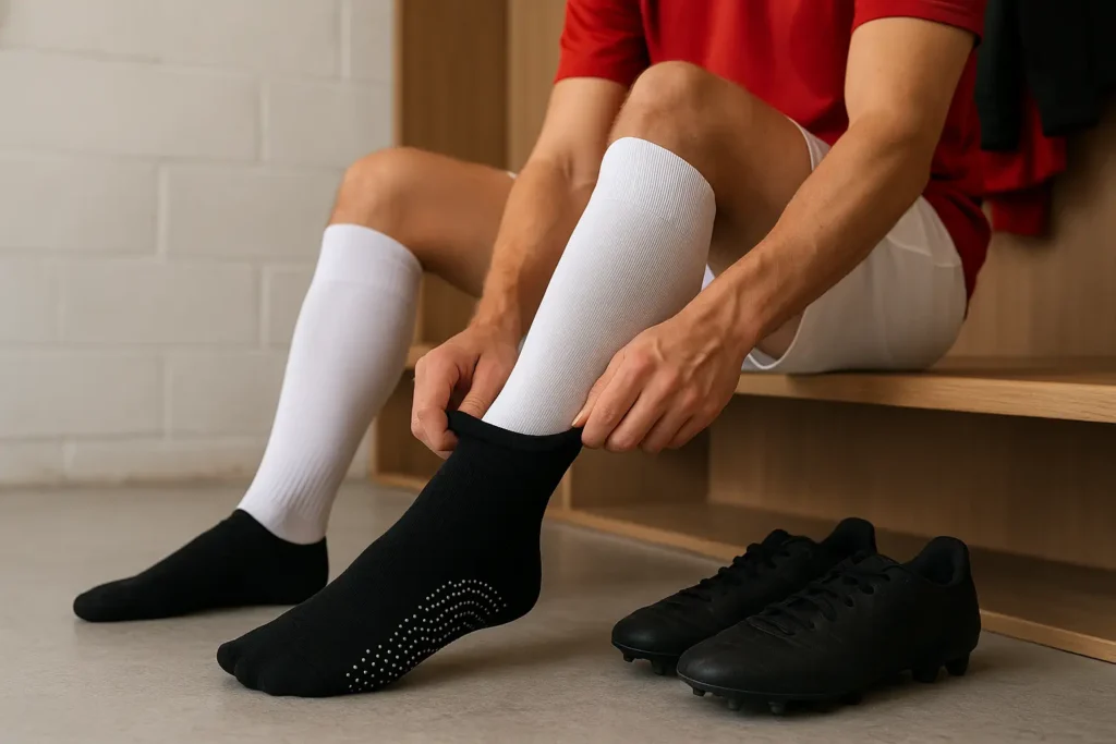 How to Wear Grip Socks 