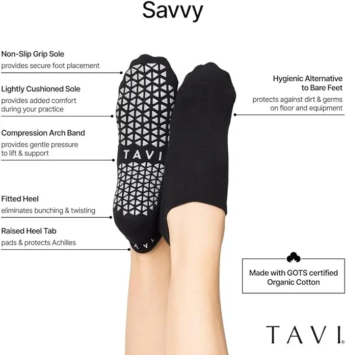 Tavi Active Savvy Grip Socks