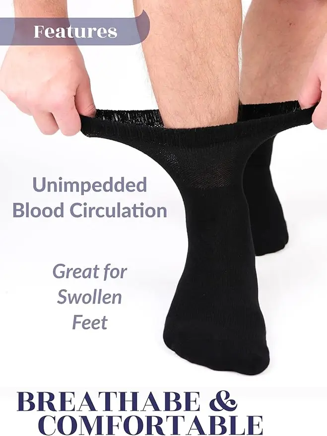  Hugh Ugoli Women’s Bamboo Diabetic Socks