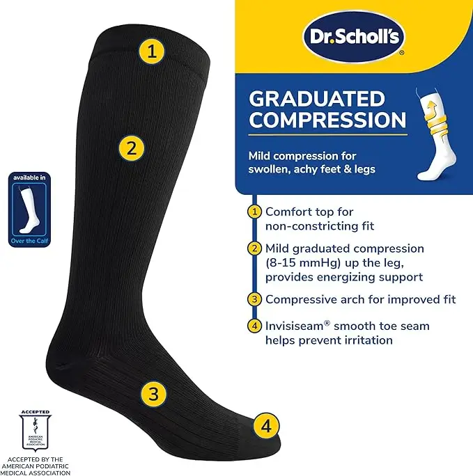 Dr. Scholls Travel Compression Socks