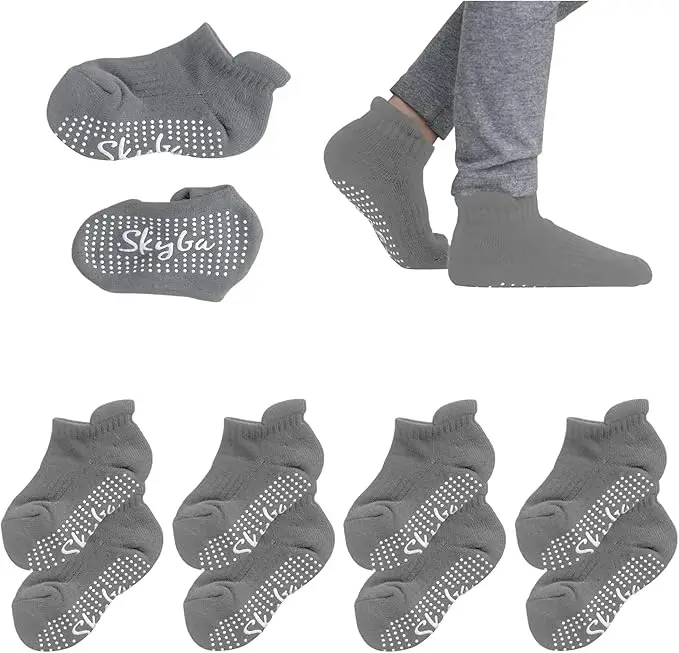 Kids Non-Slip Trampoline Socks by Skyba 