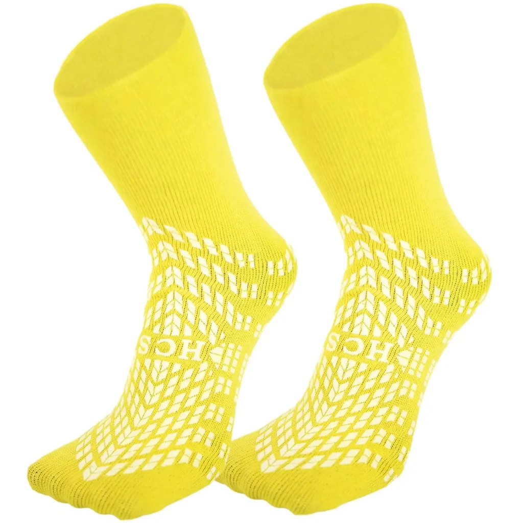 ]HCS Non-Slip Hospital Socks