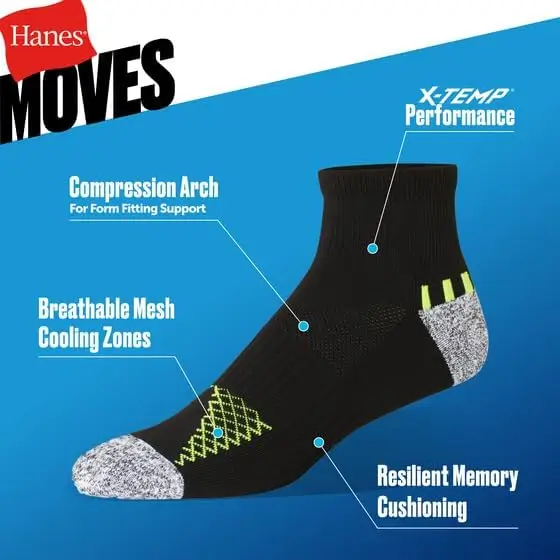 Hanes Ankle Socks