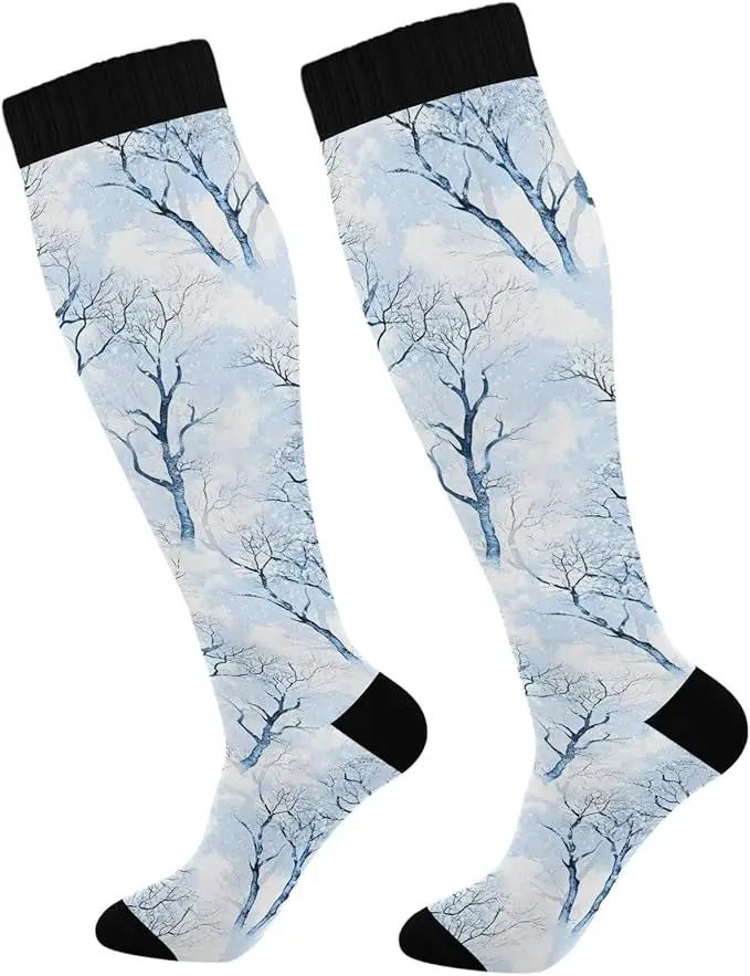 blue tree socks