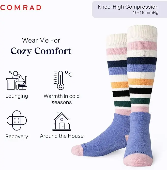 Comrad Cozy Grip Slipper Socks