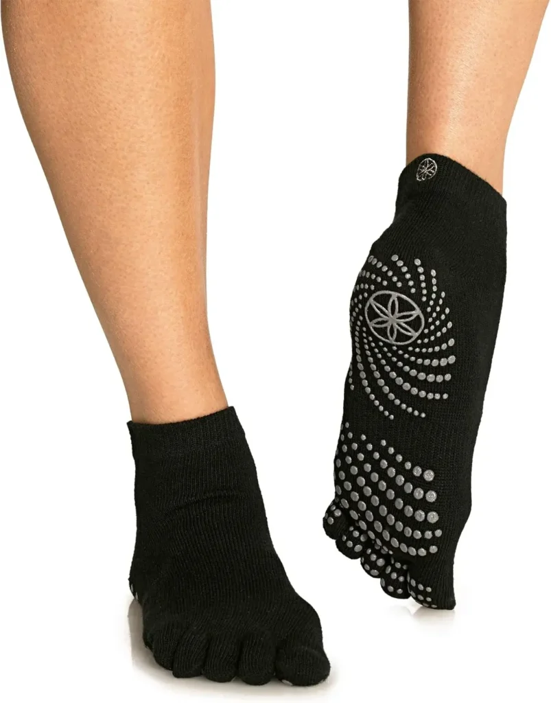 1. Gaiam Grippy Yoga/Barre Socks