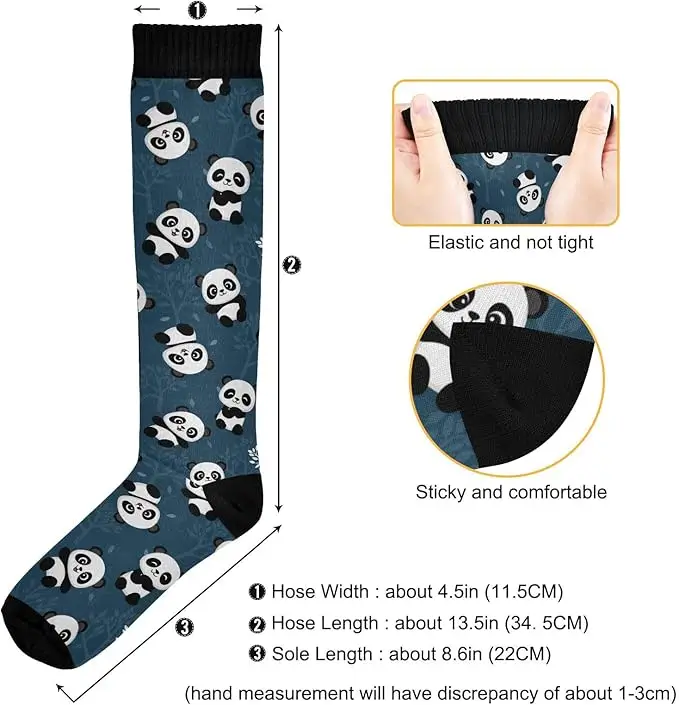  Domiking Panda Compression Socks