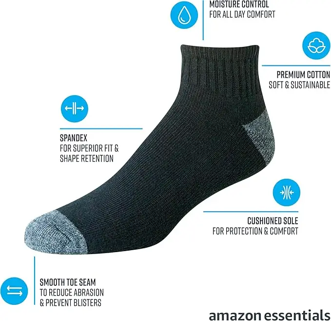Amazon Essentials Ankle Socks