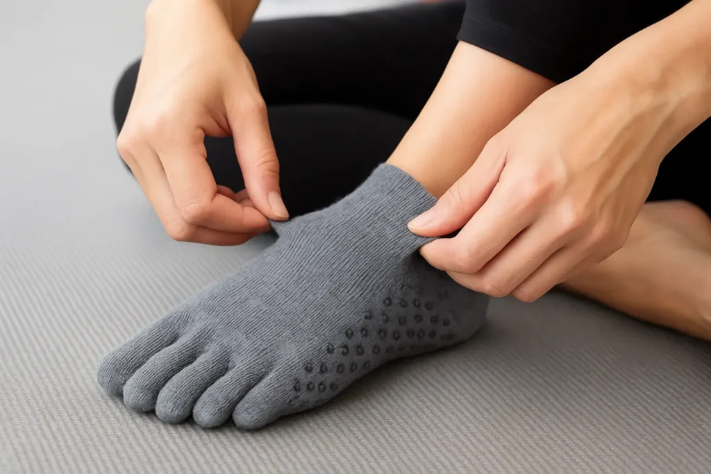 How to Wear Grip Socks
