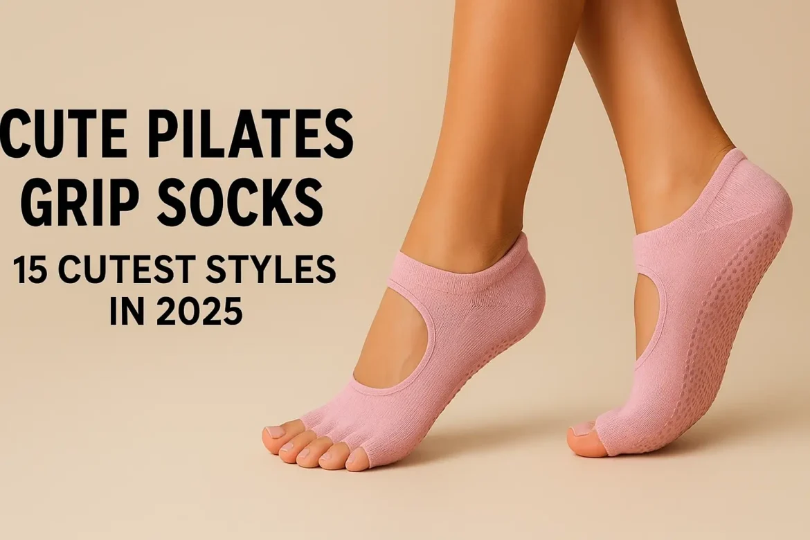 Cute Pilates Grip Socks