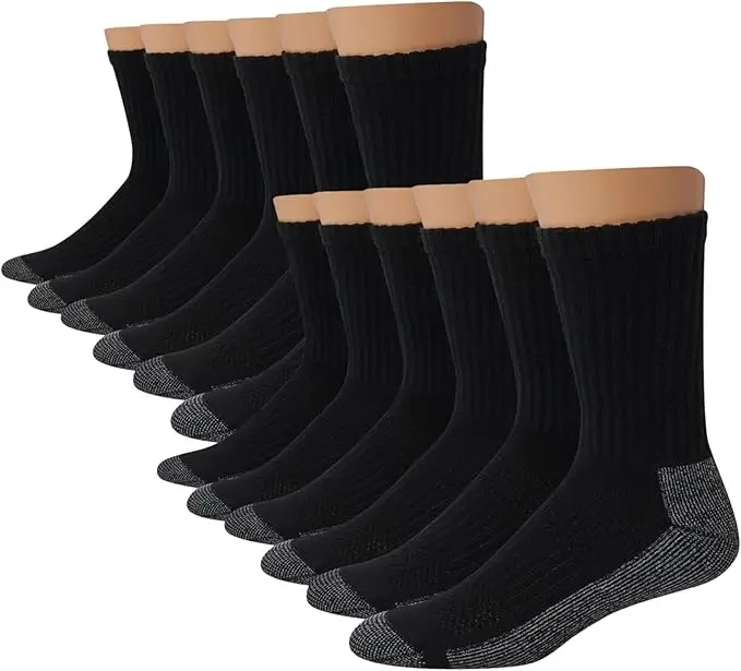 Hanes ComfortBlend Max Cushion Crew Sock