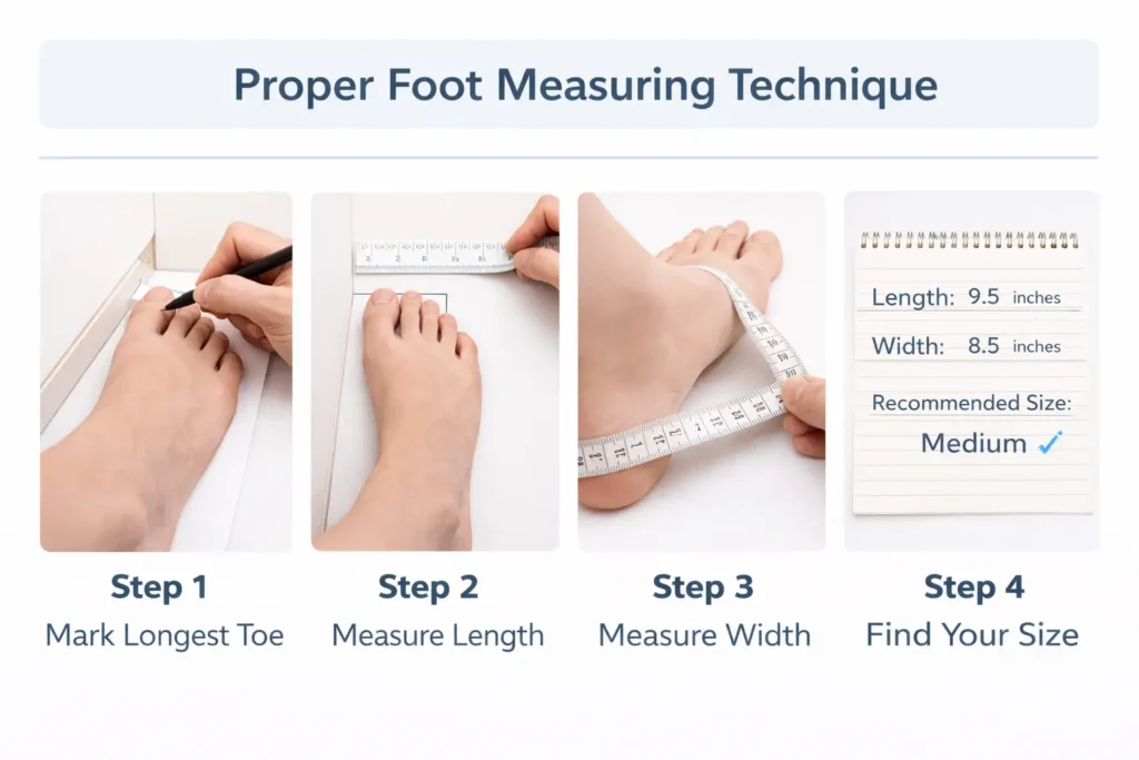 Converting Measurements to Sock Sizes