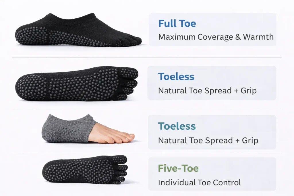 Yoga grip sock comparison guide