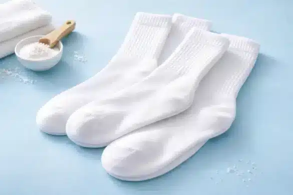 white socks