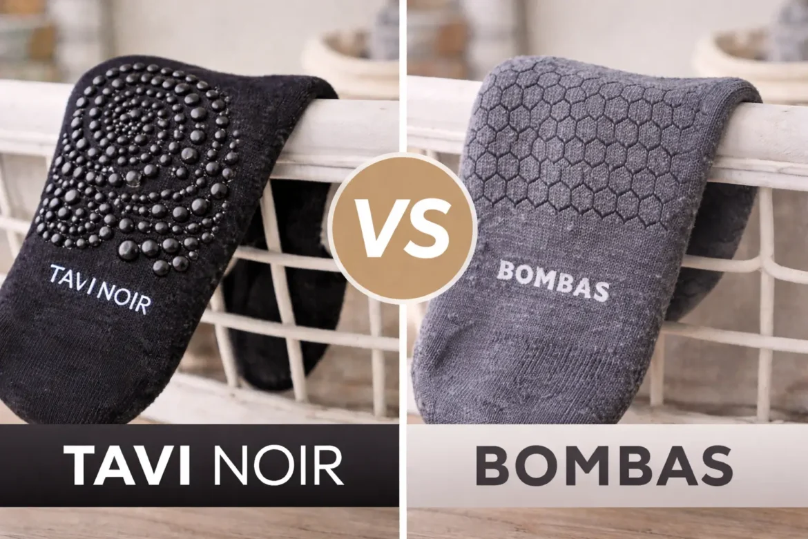 Tavi vs Bombas Gripper Socks